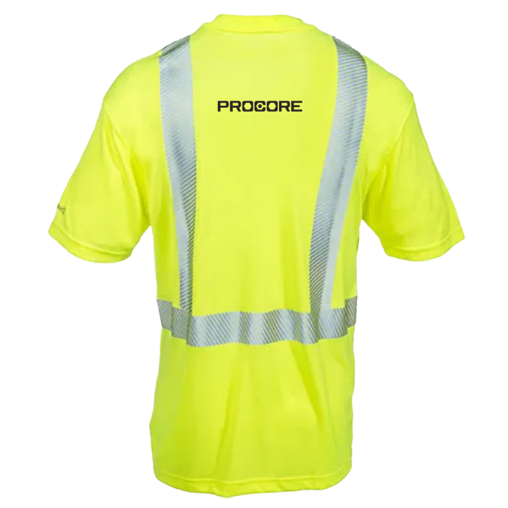 Procore Men's Carhartt Force High-Visibility Short-Sleeve T-Shirt
