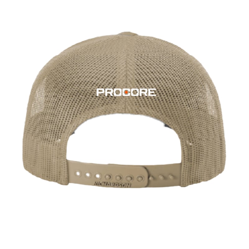 Procore Richardson 112 Snapback Trucker Cap - Build Together Edition - Multicam/ Arid Tan - image2