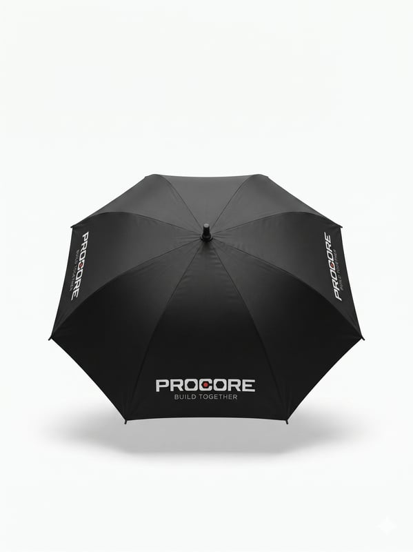 Procore Square Umbrella - Black - image2