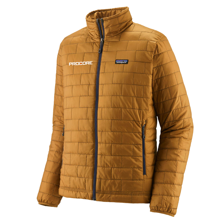 Procore Men's Patagonia Nano Puff Jacket - Raptor Brown