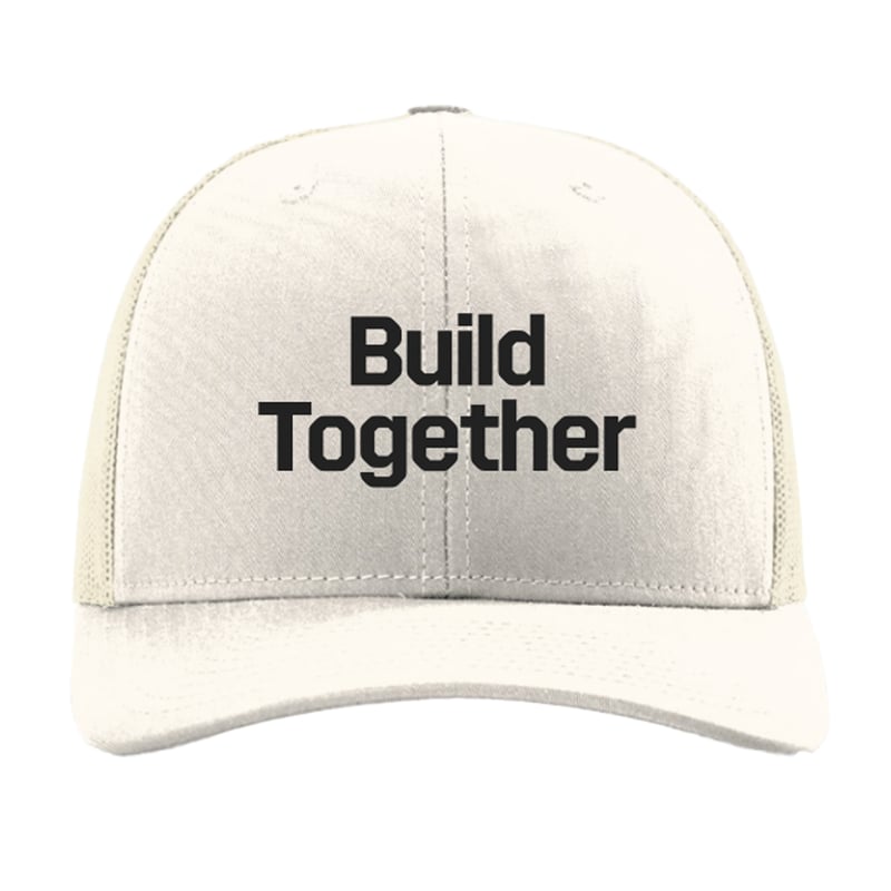 Procore Richardson 112 Snapback Trucker Cap - Build Together Edition - Cream