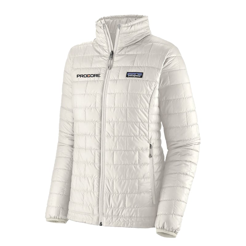 Procore Women's Patagonia Nano Puff Jacket - Birch White