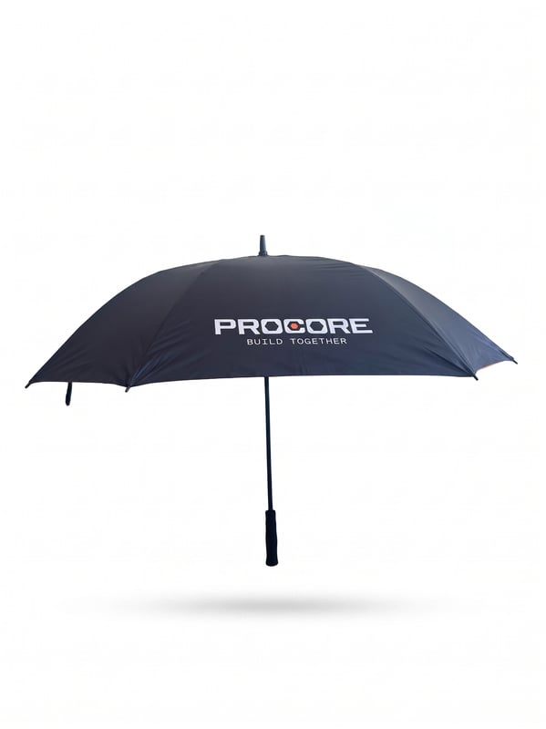 Procore Square Umbrella - Black