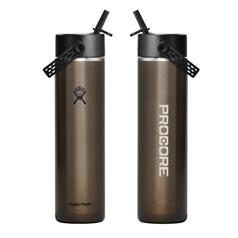Procore Hydro Flask 24 oz Lightweight Flex Straw Bottle - Obsidian